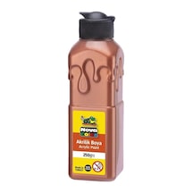 Bakır Akrilik Boya 250 Gr 1 Adet Su Bazlı Akrilik Boyası Hobi Sanatsal Boy Tuval Ahşap Metal