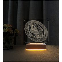 Lamba 3d Led Masa Lambası Doğum Günü Hediyesi Lamba