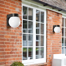2 Adet 12 Watt Modern Tasarım İç Ve Dış Mekan, Bahçe, Balkon Banyo Apliği Günışığı 3000k Led Armatür Gün Işığı - Sarı