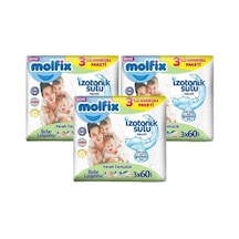 Molfix Ferah Islak Mendil 3X60 180 Yaprak