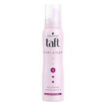Taft Curl & Flex Köpük 150 Ml - 8 Adet Tarı