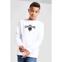Tshirthane Pubg Winner Tava Baskılı Unisex Çocuk Beyaz Sweatshirt (528478082) Beyaz