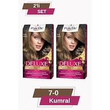 Palette Deluxe 7 - 0 Kumral X 2 Adet Saç Boyası
