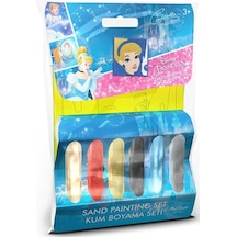 Disney Pirincess Cindirella Mini Kum Boyama Seti 6 Adet Stick Kum-red Castle Pm-02