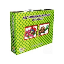 Paş Tamamlama Kartları İki Parçalı