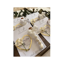 Magnet Ve Nikah Şekeri Hediyelik 5 Adet Nikah, Kına, Söz, Nişan Hediyelik Beyaz - 922449090 Beyaz - 922449090