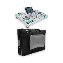 Prime 4+ Setup İçin Uyumlu Soft Case Taşıma Çantası. Siyah Gri.