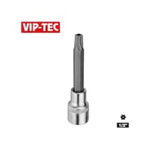 Vıp-tec 1/2 T30 Lokmalı Torx Uç Delikli Uzun