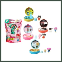 Bezos Nessiworld Taşınabilir Dollhouse Figür Sürpriz Paket Nhr