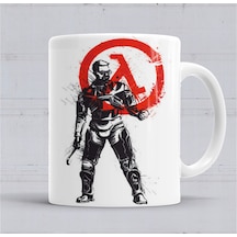 Half Life Kupa Bardak Porselen No35749 Karışık