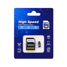 Elba High Speed 128gb A1 V30 U3 Micro Hafıza Kartı Class10 Kdo