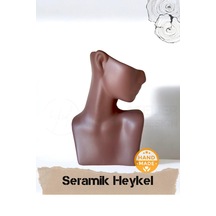 Asaf Atelier El Yapımı Seramik Büst