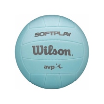 Wilson Avp Soft Play Vb Blue Of Plaj Voleybol Topu Wv4007202xbof Sarı - Mavi