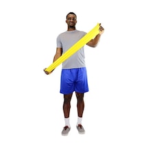 Cando - Egzersiz Bandı - 1.5m Uzunluk - Sarı X-Light 10-5751 Sarı