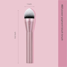Techniques Power Pigment Allık Makyaj Fırçası, Sıvı Ve Krem Allık İçin Yanak Fırçası, Yoğun, Sentetik Kıllar, Hassas Uygulama İçin Benzersiz Sivri Şekil, Vegan Ve Zulüm İçermez, 1 Adet 0