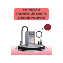 Zenvia Çok Fonksiyonlu Araç, Bisiklet, Top Uyumlu Elektrikli Hava Pompası Znv2026