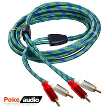 Anfi Kablosu 2rca 2rca 5mt 1.kalite Poke Pk-6787