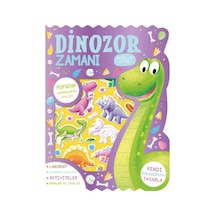 Dinozor Zamanı - Çıkartmalı Aktivite Kitabı - Yqbx-722096