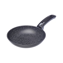 Alluflon Kızartma Tavası Yapışmaz Etnea, Alüminyum, Siyah, Ø 20 Cm Belirtilmemiş