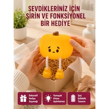 Şarjlı Pumpkin Led Masa Lambası Zamanlayıcılı Dokunmatik Yeni Nesil Çok Renkli