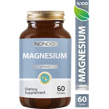 Nondo Magnezyum Sitrat 60 Tablet Nondo Magnezyum Sitrat 60 Tablet