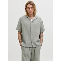 Jack&jones Jornantucket Double Cloth Erkek Gömlek 12291812 Yeşil