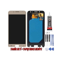 Samsung Uyumlu J5 Pro J530 Lcd Ekran Oled Gold Altın Montaj Kiti