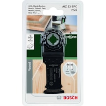 Bosch DIY HCS AIZ 32 EPC 32 x 50 mm Ahşap İçin Daldırmalı Testere Bıçağı - 2609256947