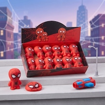 Spider-man Squishy - 12 Li Paket - Yumuşak Oyuncak
