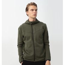 Nors Njord Kapüşonlu Sweatshirt Haki