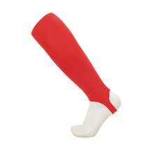 Kkj-cc Uzun Varis Çorapları Erkek Ve Kadın Futbol Çorapları-kırmızı