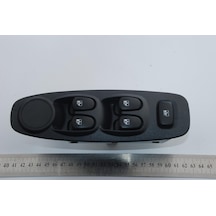 Nord Cam Açma Düğmesi Ön Sol Gri 4+1 Hyundai Accent 2000-2002 Uyumlu 9357025000pk