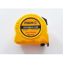 Fisco 5x19 Çelik Metre Double-lok
