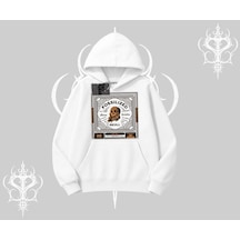 Kapşonlu Sweatshirt Fossilized Skull Underground Archive Beyaz