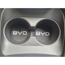Byd Araç Bardaklık Altlığı , Byd Şişe Ve Bardak Altlığı, Byd Logolu Oto Bardaklık Altlığı Diğer