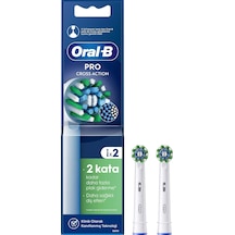 Oral-b Pro Cross Action X-filament Şarjlı Diş Fırçası Yedek Başlığı 2 Adet
