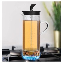 Cambu Ateşe Dayanıklı 600 Ml 17 Cm Borosilikat French Press