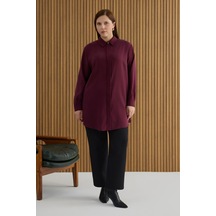 Aker Bordo Tunik Bordo Bordo