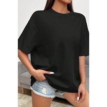 Unisex It's Okay Baskılı Tasarım Tshirt Siyah