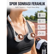 Yazlık Taşınabilir Sessiz Boyun Fanı 3 Kademe Hız Ayarlı 9M938ATDiğer