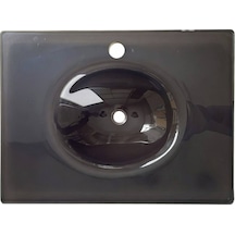 Brezza - Antrasit 58 81 Cam Lavabo - 55011297- Antrasit