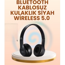 Ayarlanabilir Baş Bandı Ve Yumuşak Kulak Yastıklı Bluetooth Kulaklık -