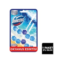 5 Adet Domestos Wc Blok Yoğun Parfümlü Okyanus Esintis 2x50 G