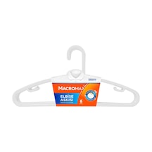 Macromax Elbise Askısı 6'lı Paket Çok Renkli