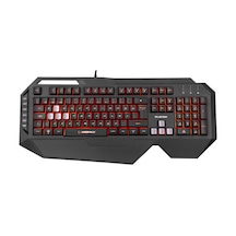 Rampage SLAYER KB-R11 Usb Kablolu Tuş Aydınlatmalı Makrolu Gaming Q Klavye