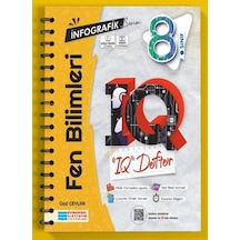 8.Sınıf Fen Bilimleri İnfografik Serisi IQ Akıllı Defter -  Evrensel İletişim Yayınları
