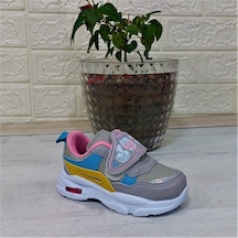 M.p One 3127 Işıklı Fuspetli Bebe Spor Ayakkabı Gri-Pembe
