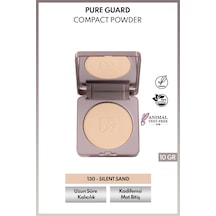 Note Pure Guard Compact Powder Doğal Mat Bitişli Kompakt Toz Pudra 130 Silent Sand