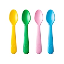 Ikea Kalas 4 Parça Çocuk Yemek Kaşığı Seti 16 Cm Çok Renkli