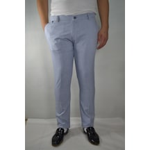 Bomonti Slim Erkek Pamuklu Pantolon Mavi